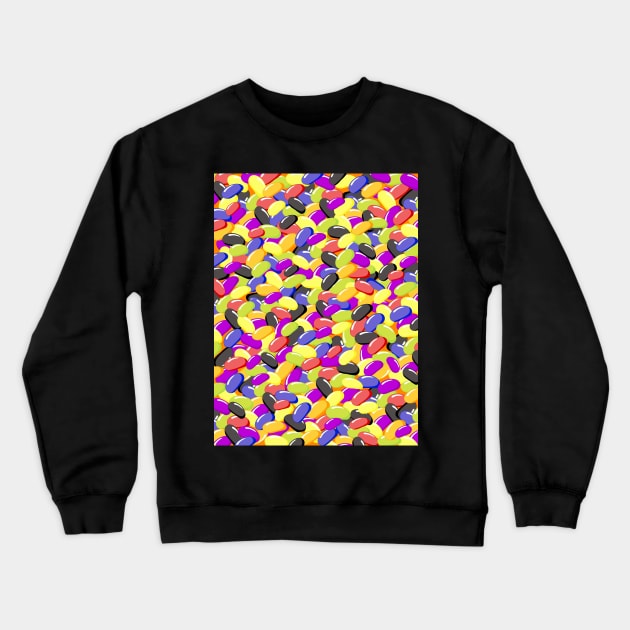 LOTS Of Jelly Beans Crewneck Sweatshirt by SartorisArt1